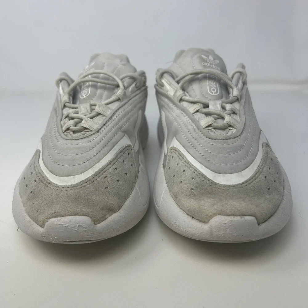 adidas Ozelia Running Shoes Women's Size 4‎ Triple Gray Cushioned H03132
